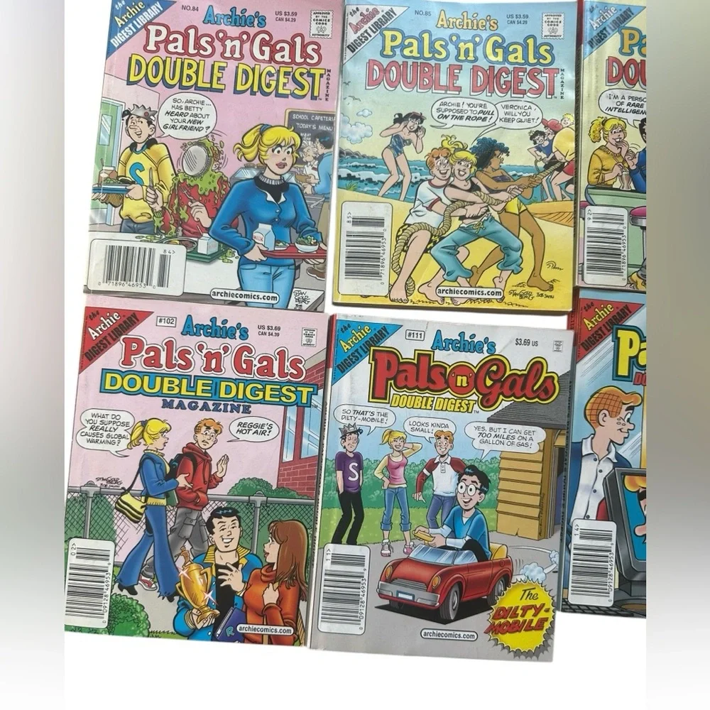 Archie’s Pals ‘n’ Gals Double Digest Comic Book Collection - Picture 5 of 5